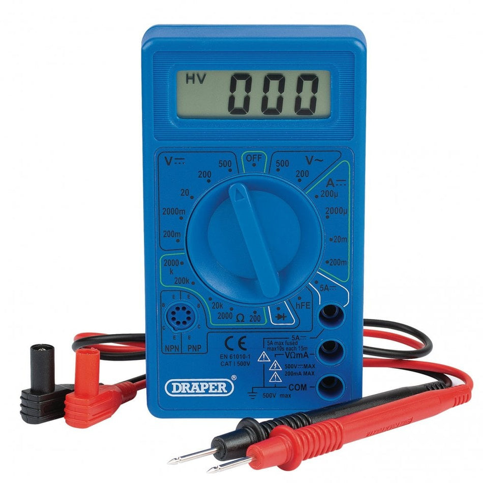 Draper Digital Multimeter Model No. DMM8