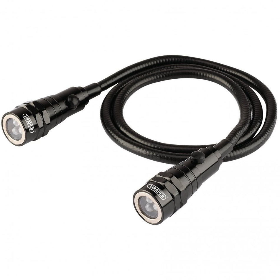 Draper Twin LED Flexible Inspection Light With Magnetic Ends, 905mm Model No. FL100