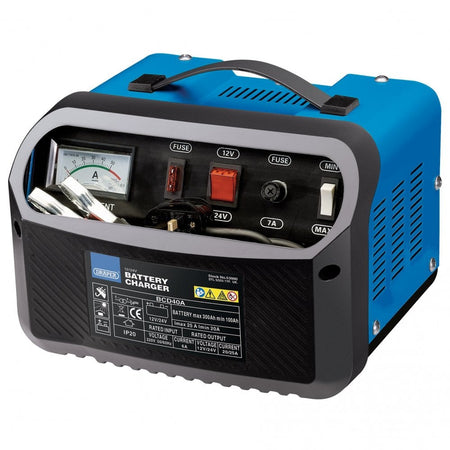 Draper 12/24V 20-25A Battery Charger Model No. BCD40A