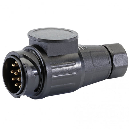 Draper 13-Pin Euro 12V Twin Inlet Towing Plug Model No. TT110