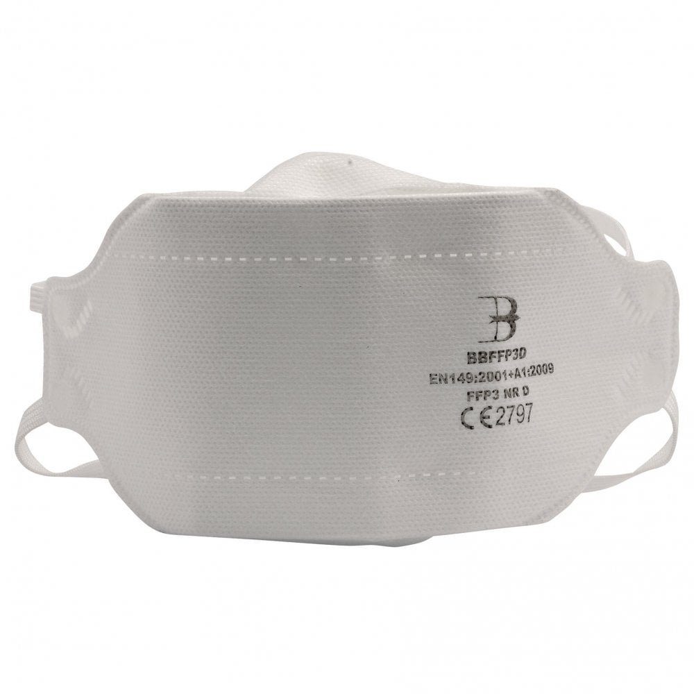 Draper FFP3 Fold Flat Mask SI MOD (Pack of 20) Model No. FM/FFP3/20