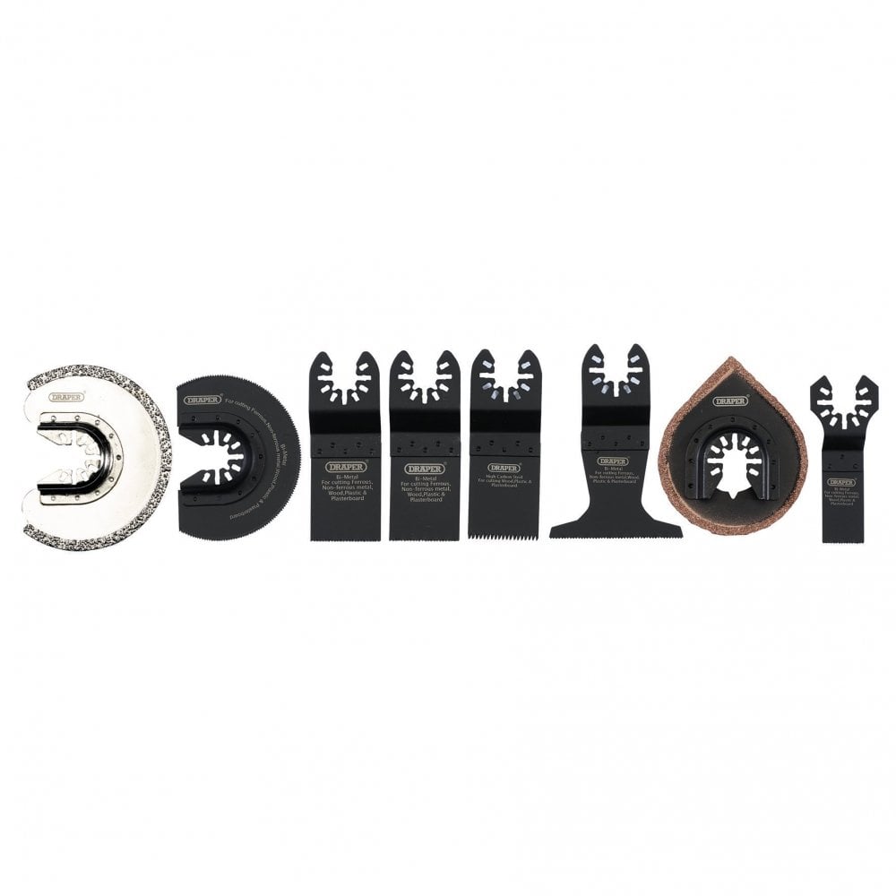Draper Multi-Tool Blade Set (8 Piece) Model No. APT517