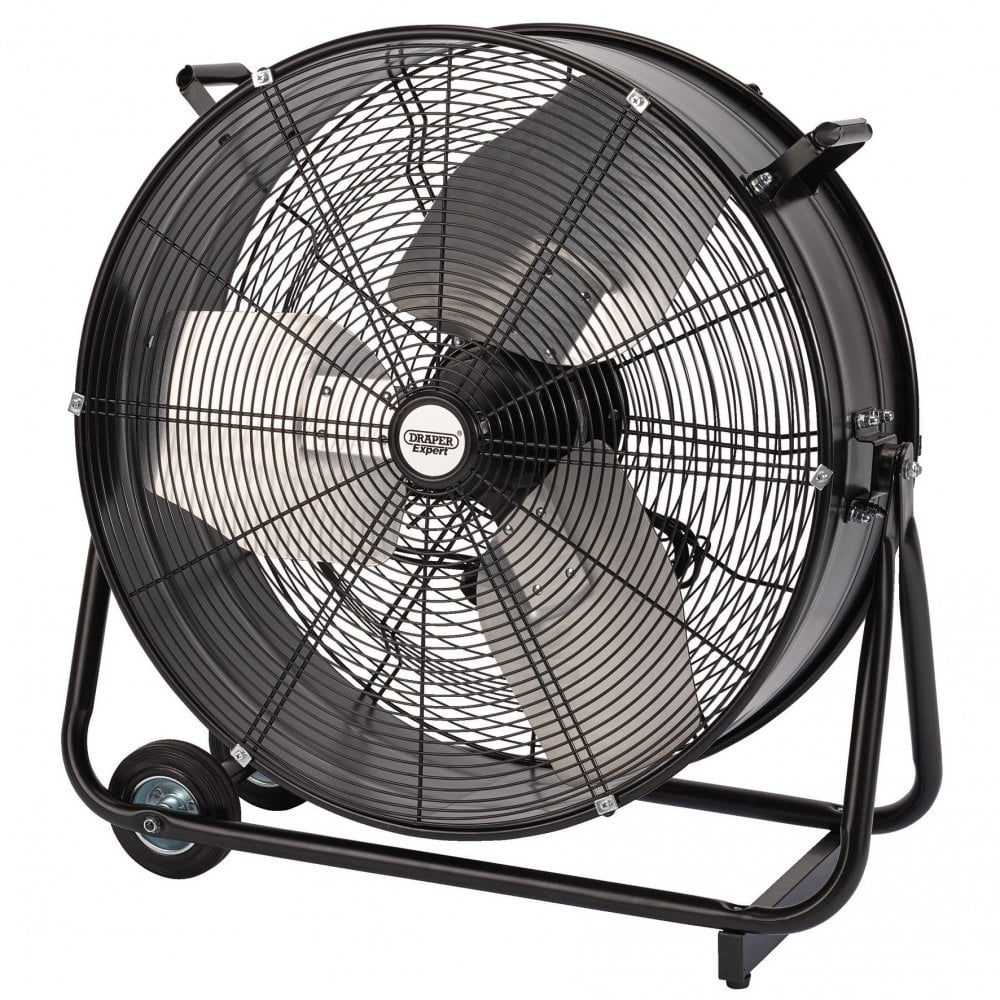Draper High Flow Drum Fan, 600mm/24" Model No. HV-24/E