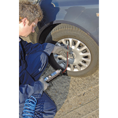 DRAPER Professional Air Line Inflator with Lock-On Connector