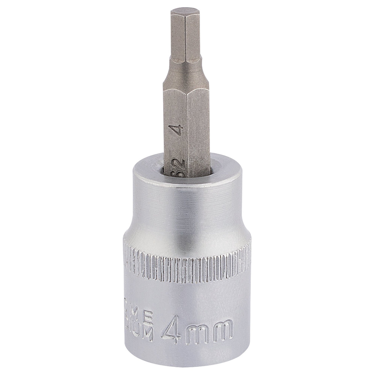 DRAPER 3/8" Square Drive Socket with Hexagonal Bit (4mm) : Model No. D-HEX/B