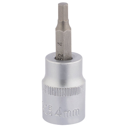 DRAPER 3/8" Square Drive Socket with Hexagonal Bit (4mm) : Model No. D-HEX/B