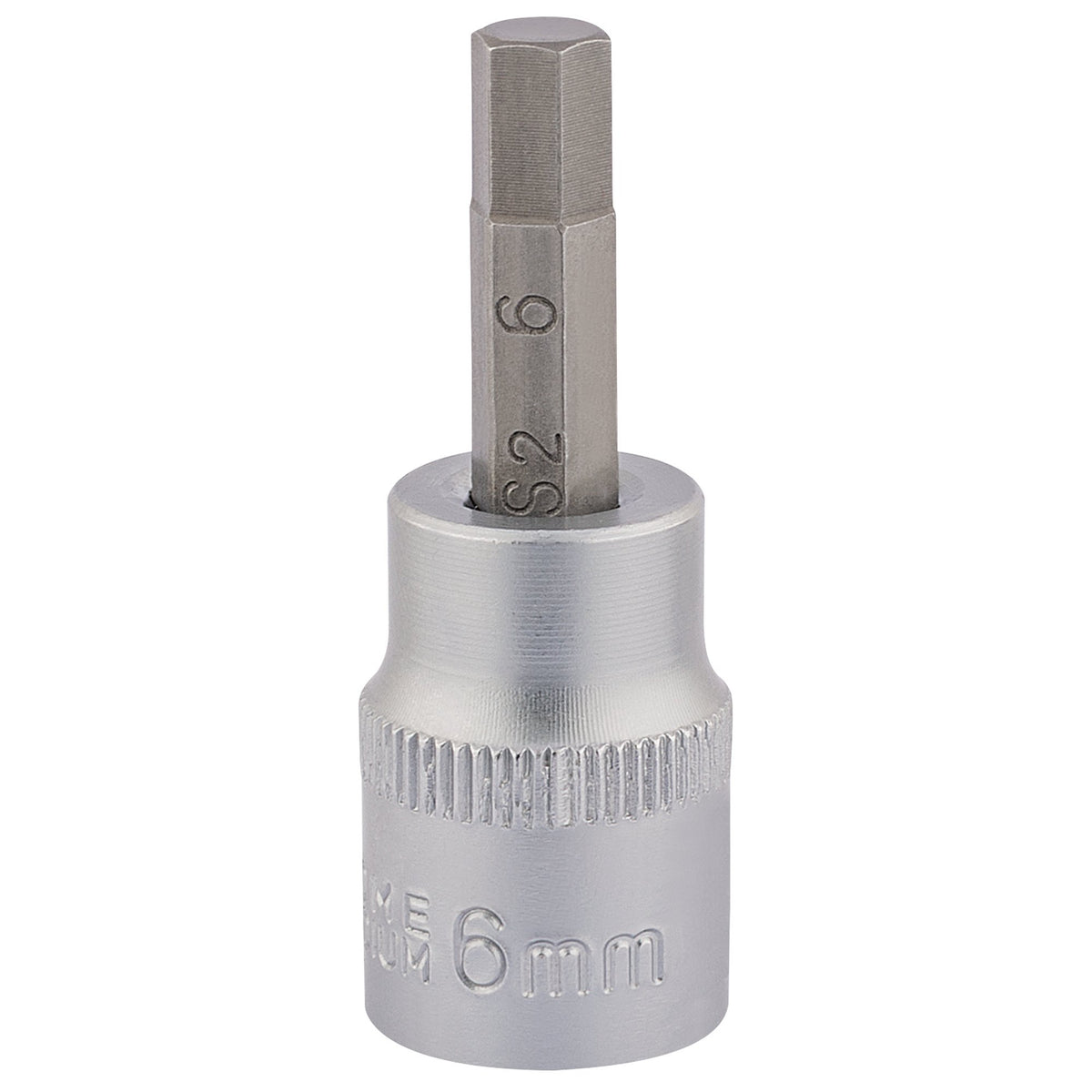 DRAPER 3/8" Square Drive Socket with Hexagonal Bit (6mm) : Model No. D-HEX/B