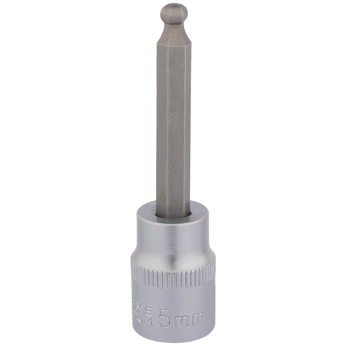 DRAPER 3/8" Sq. Dr. Ball End Hexagonal Socket Bits (5mm) : Model No. D-HEX-BALL/B