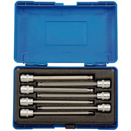 DRAPER 3/8" Sq. Dr. Hexagonal Socket Bit Set (7 piece): Model No. D-HEX-B/7/150