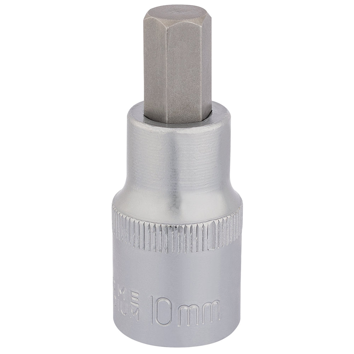DRAPER 1/2" Sq. Dr. Hexagonal Socket Bits (10mm) : Model No. H-HEX/B