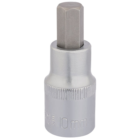 DRAPER 1/2" Sq. Dr. Hexagonal Socket Bits (10mm) : Model No. H-HEX/B