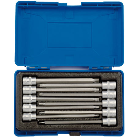DRAPER 3/8" Sq. Dr. 150mm Long Draper TX STAR Socket Bit Set (10 Piece) : Model No. D-TX/10/150