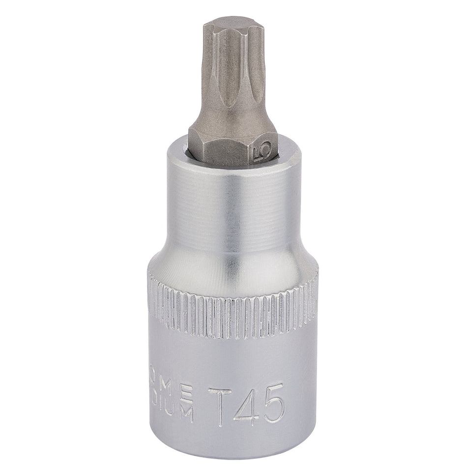 DRAPER T45 x 55mm 1/2" Square Drive Draper TX-STAR Socket Bit : Model No. H-TX/B
