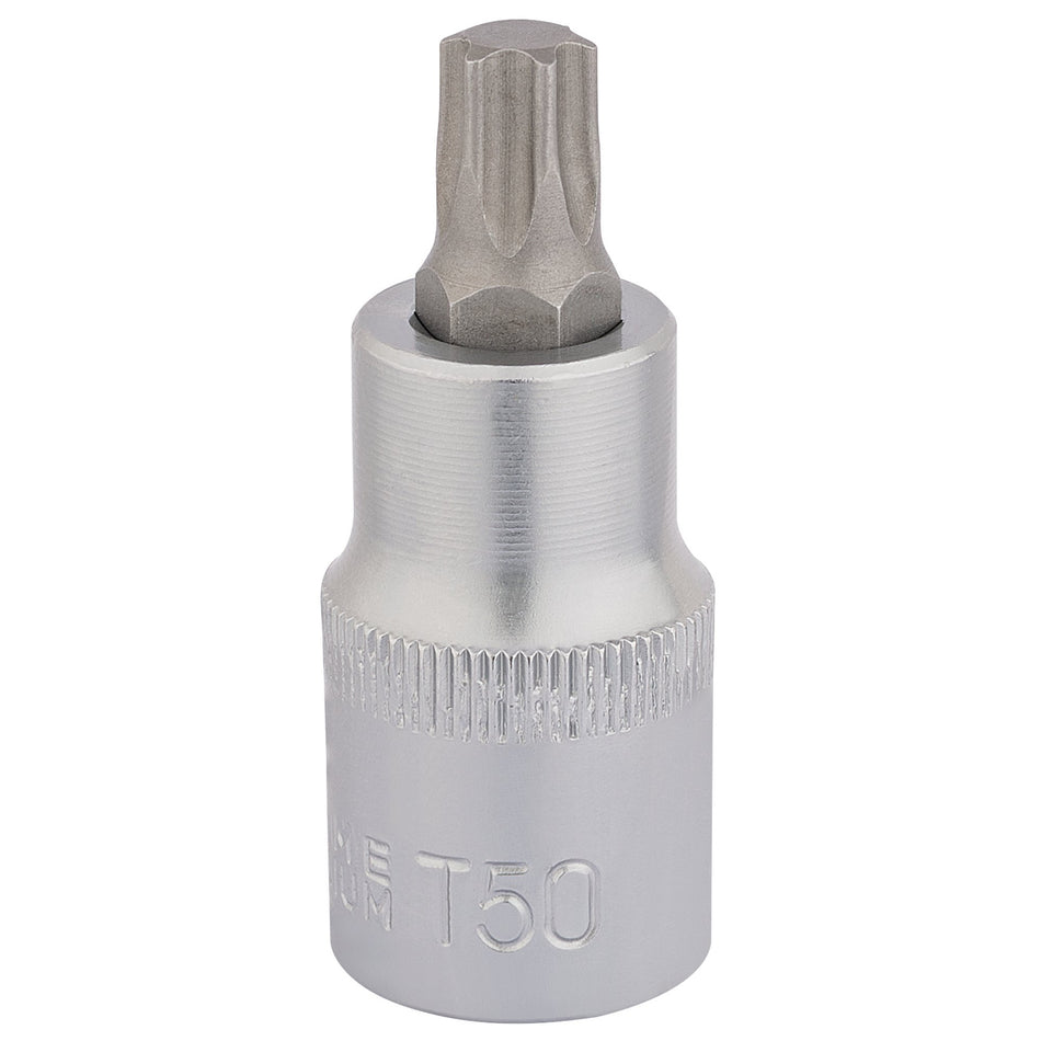 DRAPER T50 x 55mm 1/2" Square Drive Draper TX-STAR Socket Bit : Model No. H-TX/B