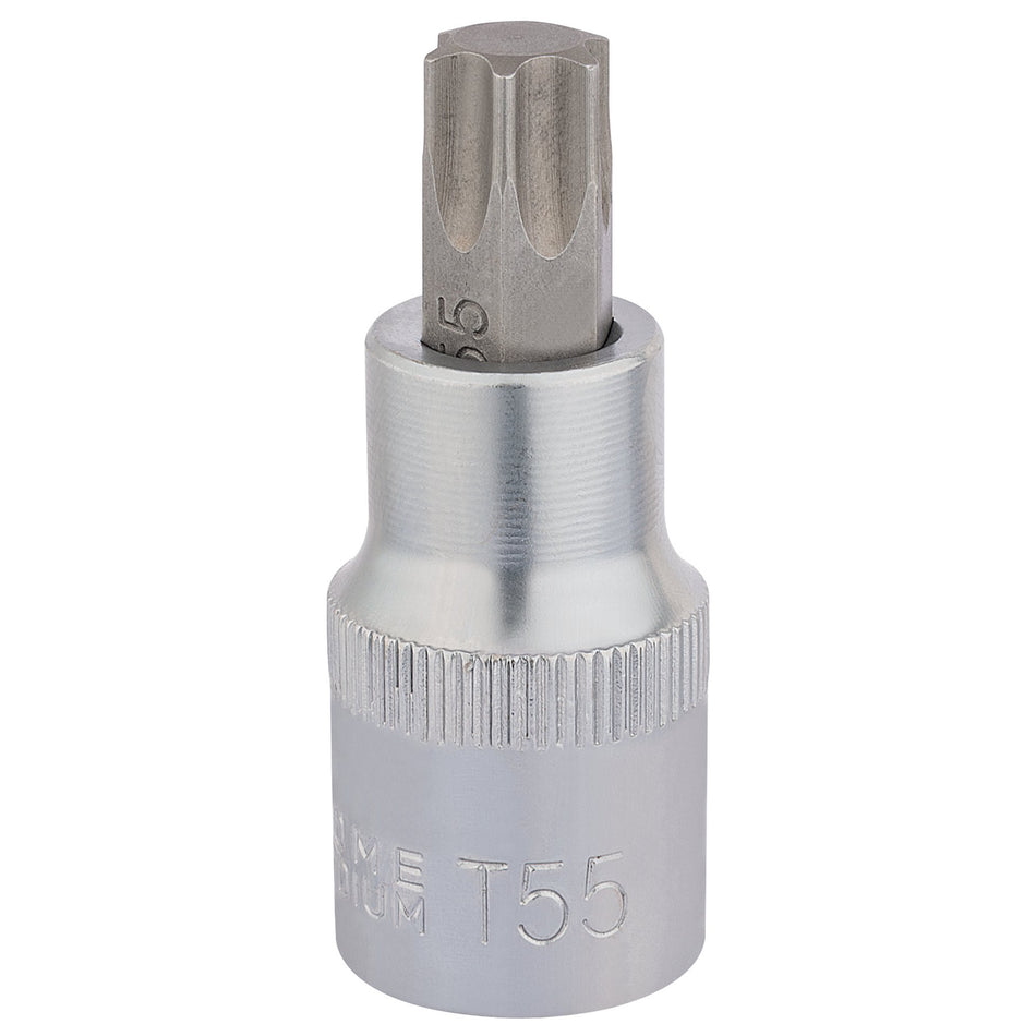 DRAPER T55 x 55mm 1/2" Square Drive Draper TX-STAR Socket Bit : Model No. H-TX/B
