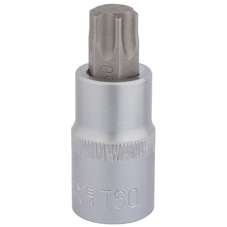 DRAPER T60 x 55mm 1/2" Square Drive Draper TX-STAR Socket Bit : Model No. H-TX/B