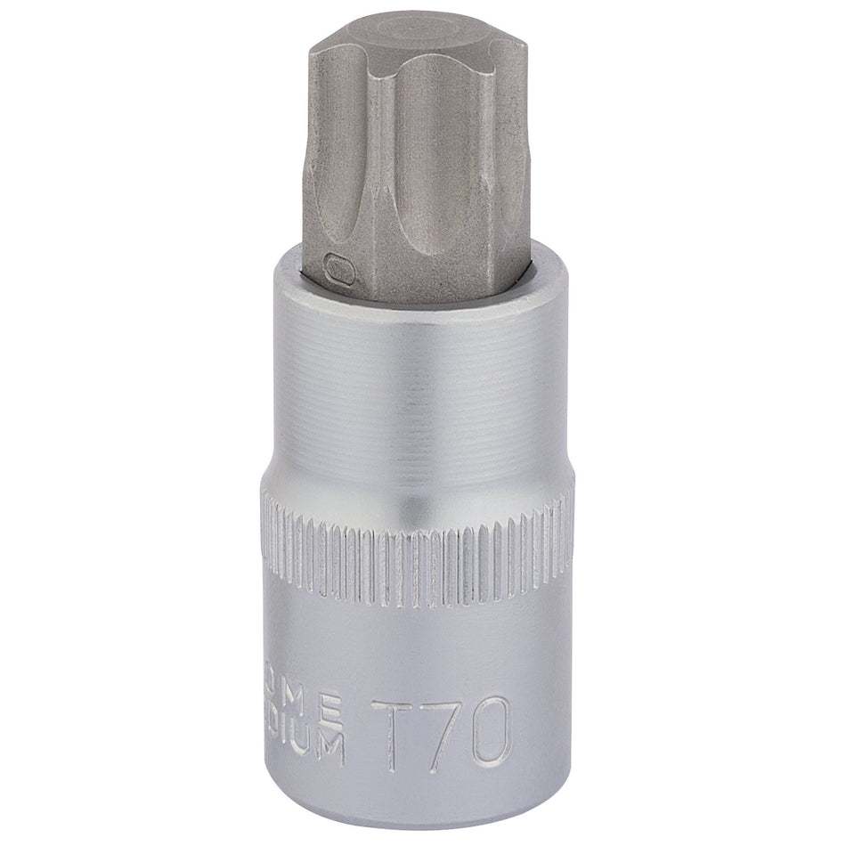 DRAPER T70 x 55mm 1/2" Square Drive Draper TX-STAR Socket Bit : Model No. H-TX/B