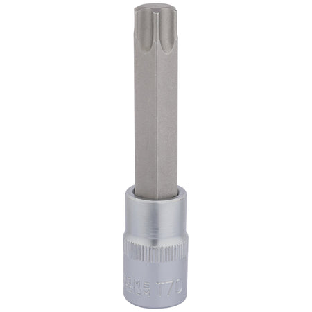 DRAPER T70 x 100mm Draper TX-STAR 1/2" Square Drive Socket Bit : Model No. H-TX/B