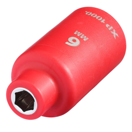XP1000 VDE Socket, 3/8" Sq. Dr., 6mm : Model No. XP1000-3/8-SOC