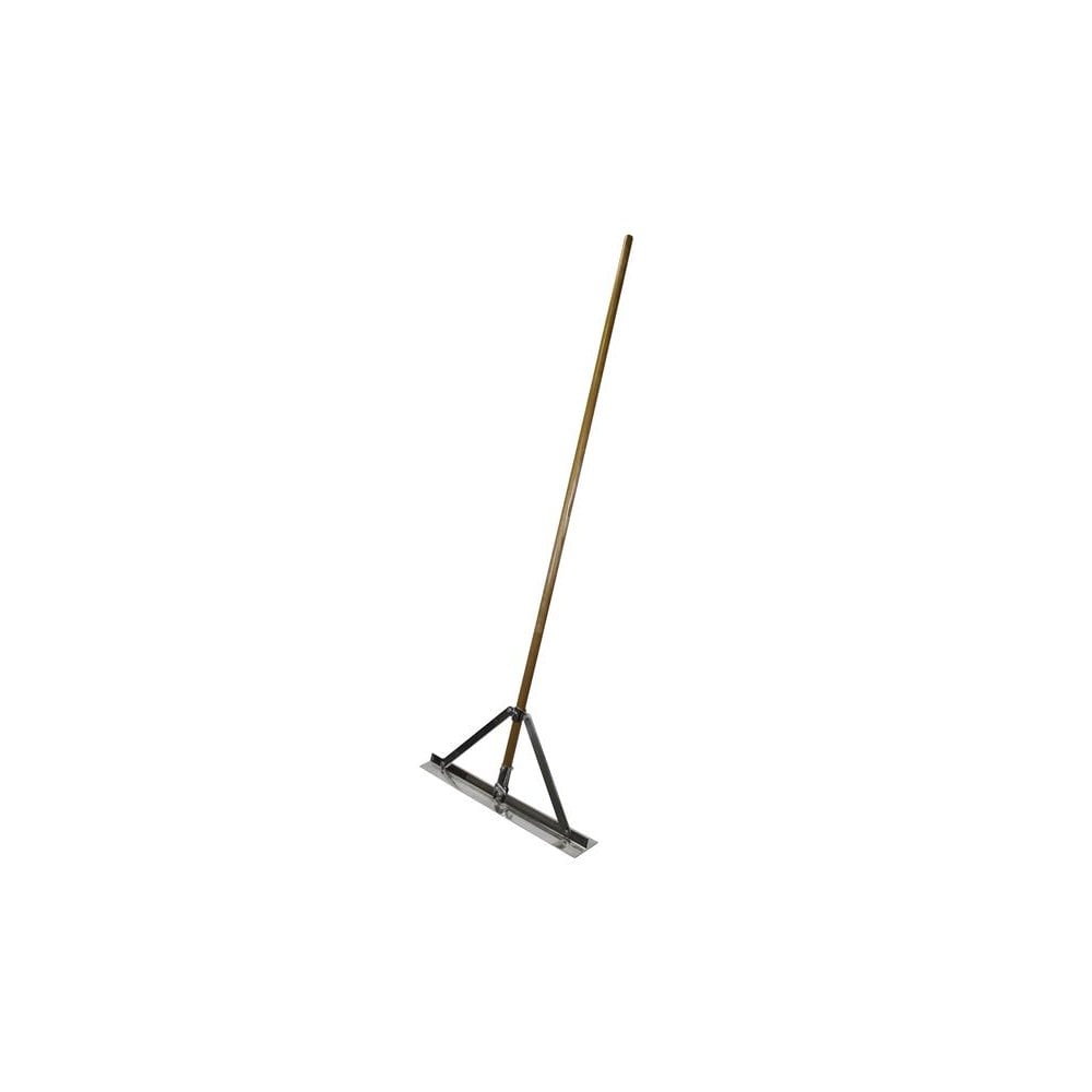 Faithfull Aluminium Builder's Spazzle with Wooden Handle