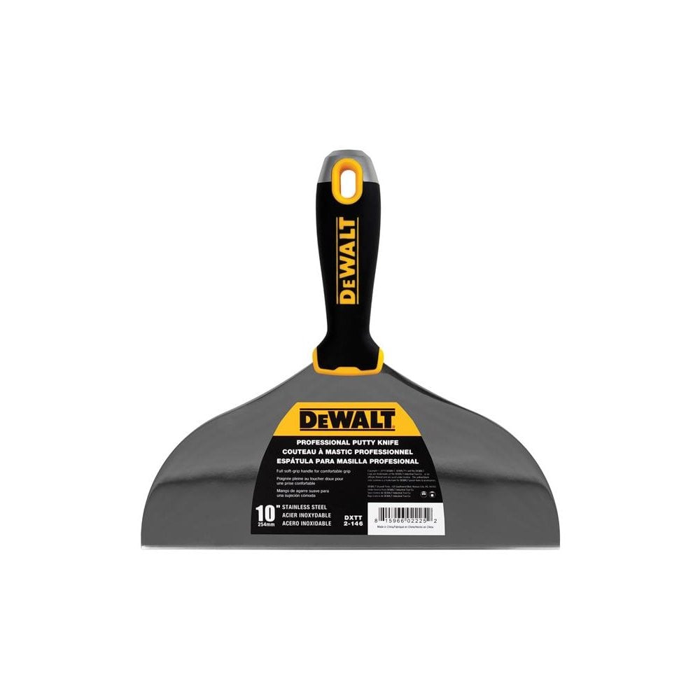 DEWALT Drywall Hammer End Jointing/Filling Knife 250mm (10in)