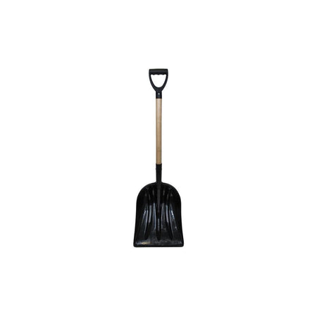 Faithfull Plastic Debris Shovel Wood Handle