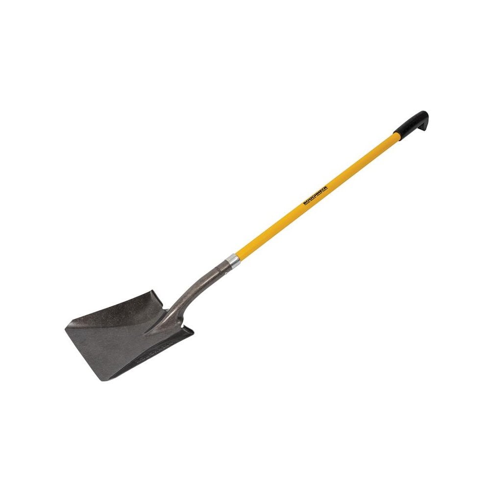 Roughneck Square Shovel, Long Handle
