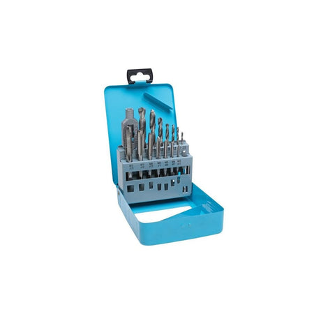 BlueSpot Tools Drill & Tap Set, 15 Piece