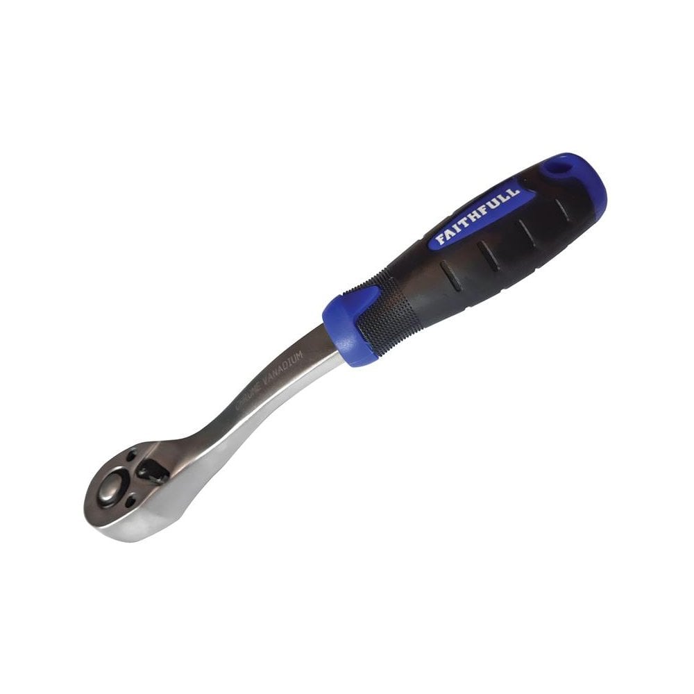 Faithfull Ratchet Handle Quick-Release 72 Teeth 1/4in Drive