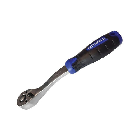 Faithfull Ratchet Handle Quick-Release 72 Teeth 1/4in Drive