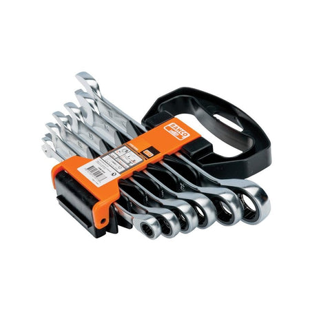 Bahco 1RM Ratcheting Combination Wrench Set, 6 Piece