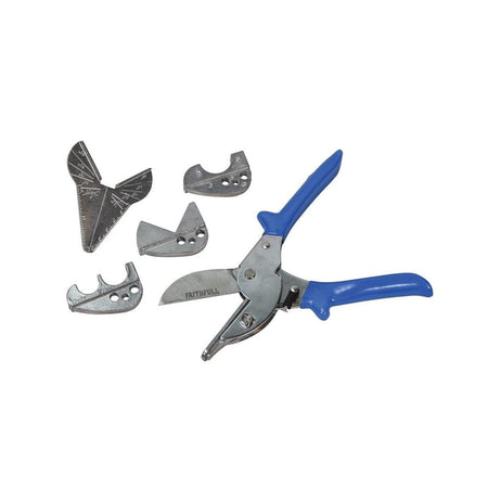 Faithfull Multi-Function Gasket & Pipe Mitre Shears Kit