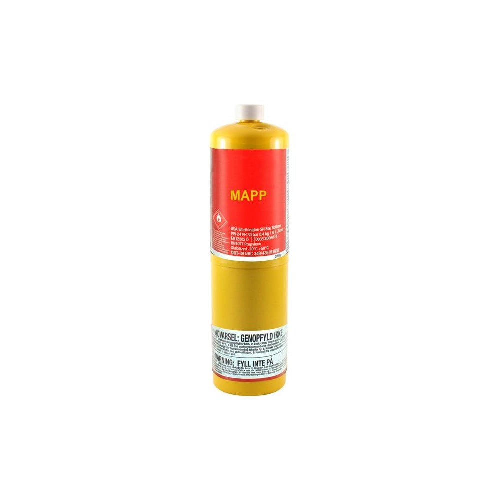 Faithfull Gas Cylinder MAPP CGA600 Fitting