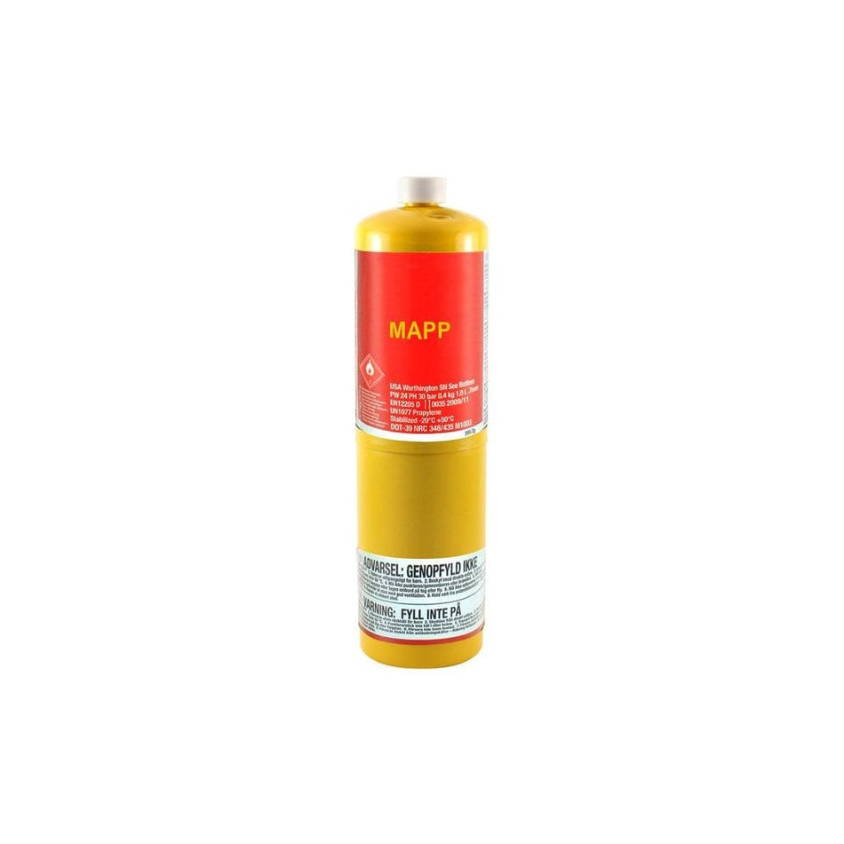 Faithfull Gas Cylinder MAPP CGA600 Fitting