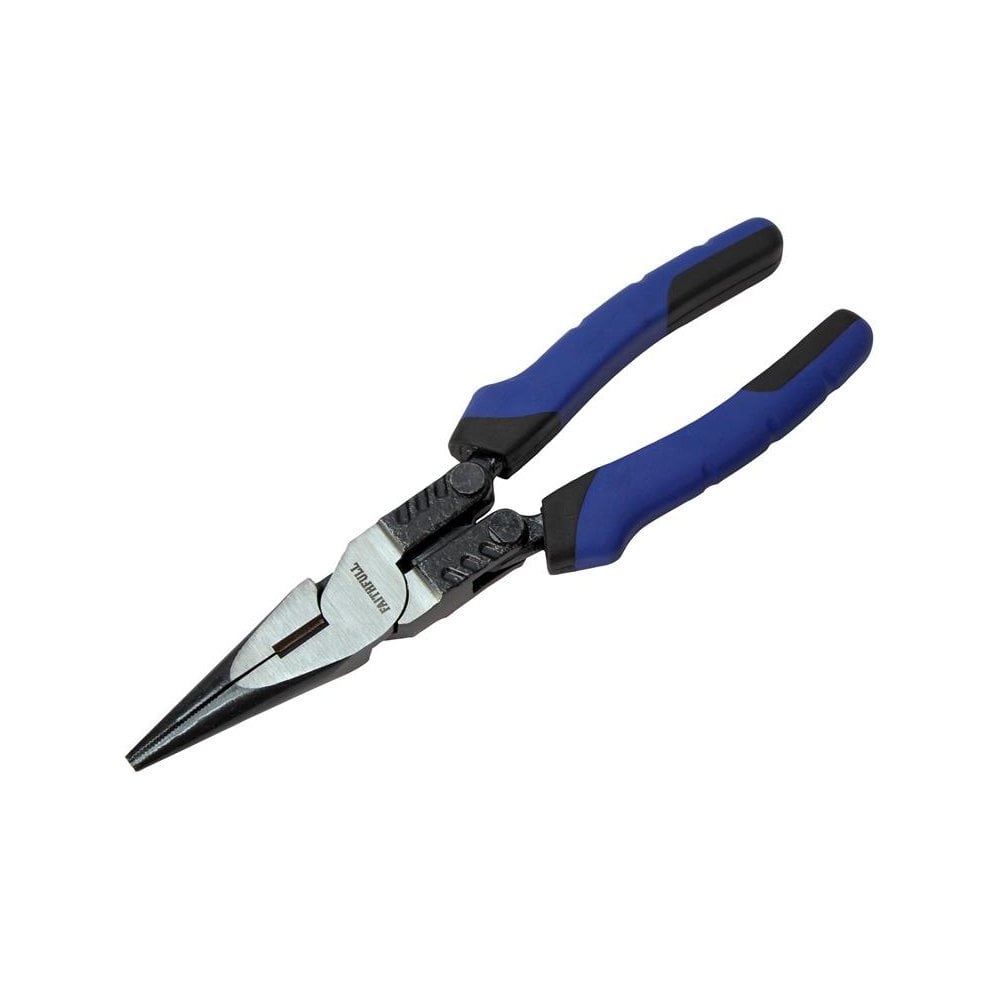 Faithfull High-Leverage Long Nose Pliers 230mm (9in)