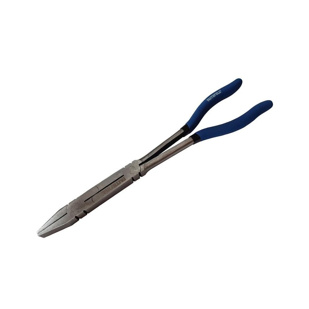 Faithfull Long Reach Flat Nose Pliers 300mm (12in)