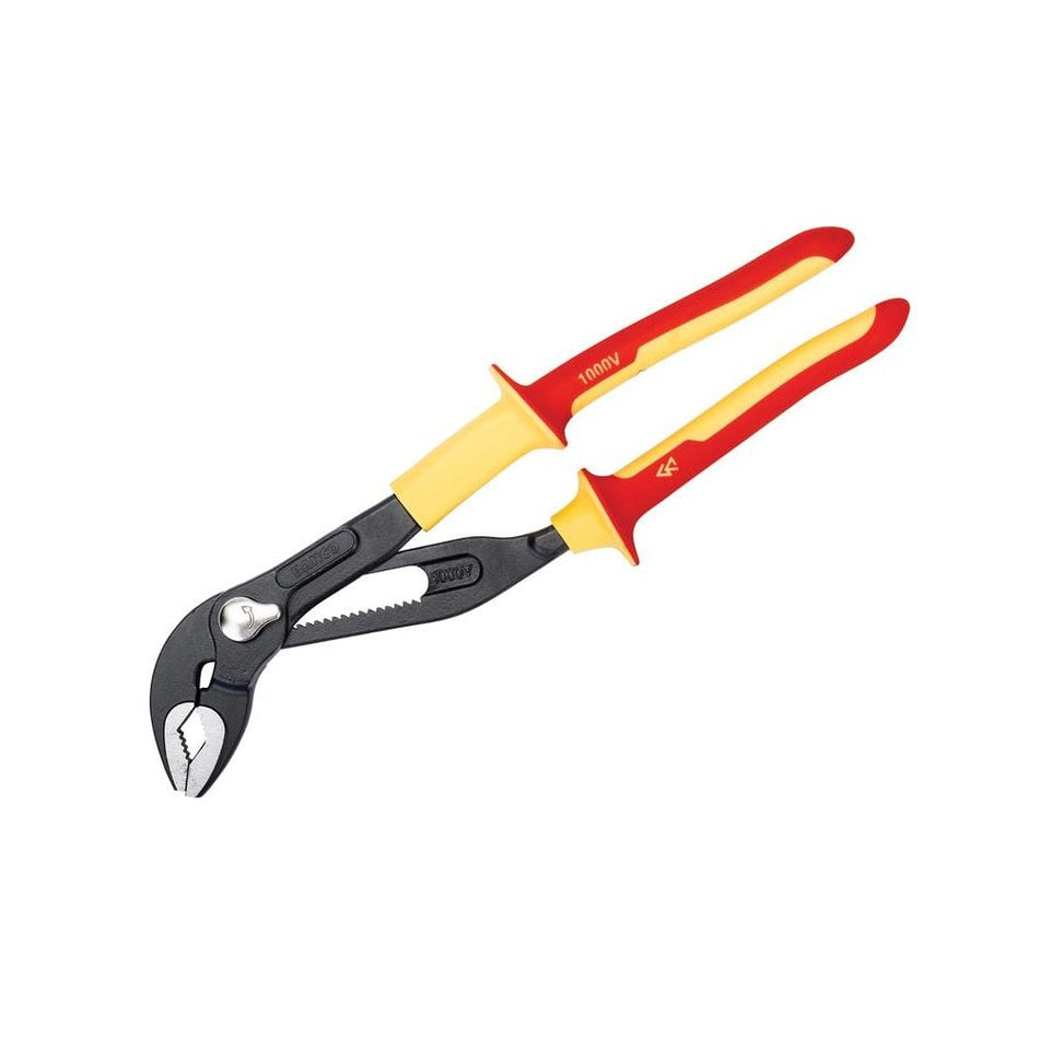 Bahco VDE Quick-Adjust Water Pump Pliers 250mm - 44mm Capacity