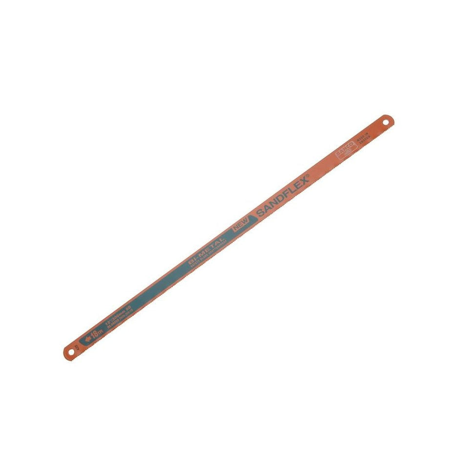 Bahco 3906 SandflexÂ© Hacksaw Blades 300mm (12in) x 18 TPI (Pack 5)