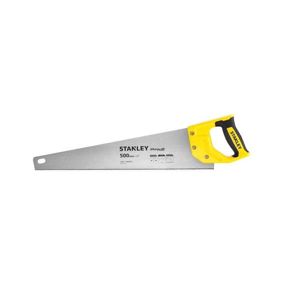 STANLEYÂ© Sharpcut? Handsaw 500mm (20in) 11 TPI