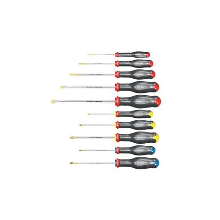 Facom ProtwistÂ© Screwdriver Set, 10 Piece