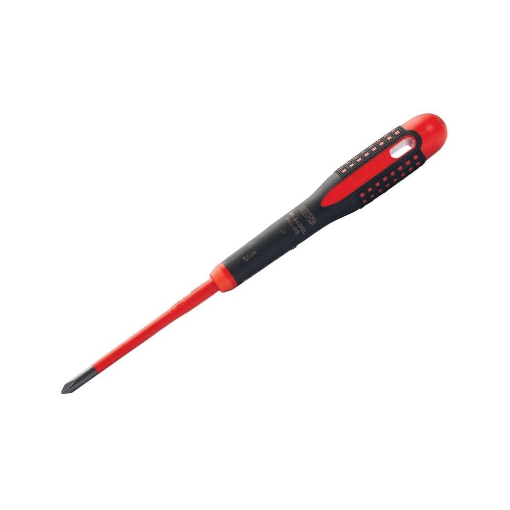 Bahco ERGO? Slim VDE Insulated Phillips Screwdriver PH1 x 80mm