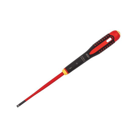 Bahco ERGO? Slim VDE Insulated Slotted Screwdriver 5.5 x 125mm