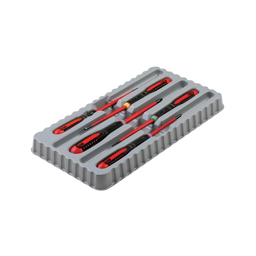 Bahco BE-9872SL ERGO? Slim VDE Insulated Screwdriver Set, 5 Piece