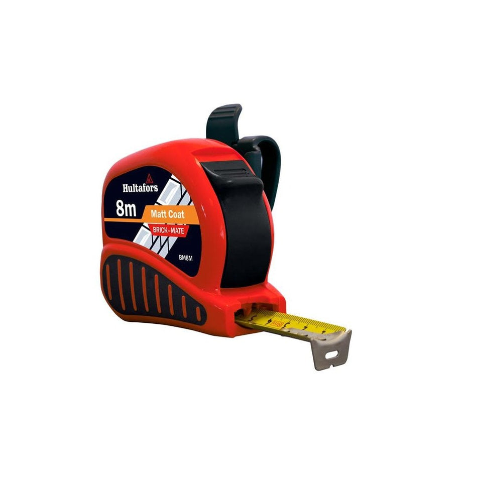 Hultafors BM8M Brick-Mate Pocket Tape 8m (Width 25mm) (Metric only)