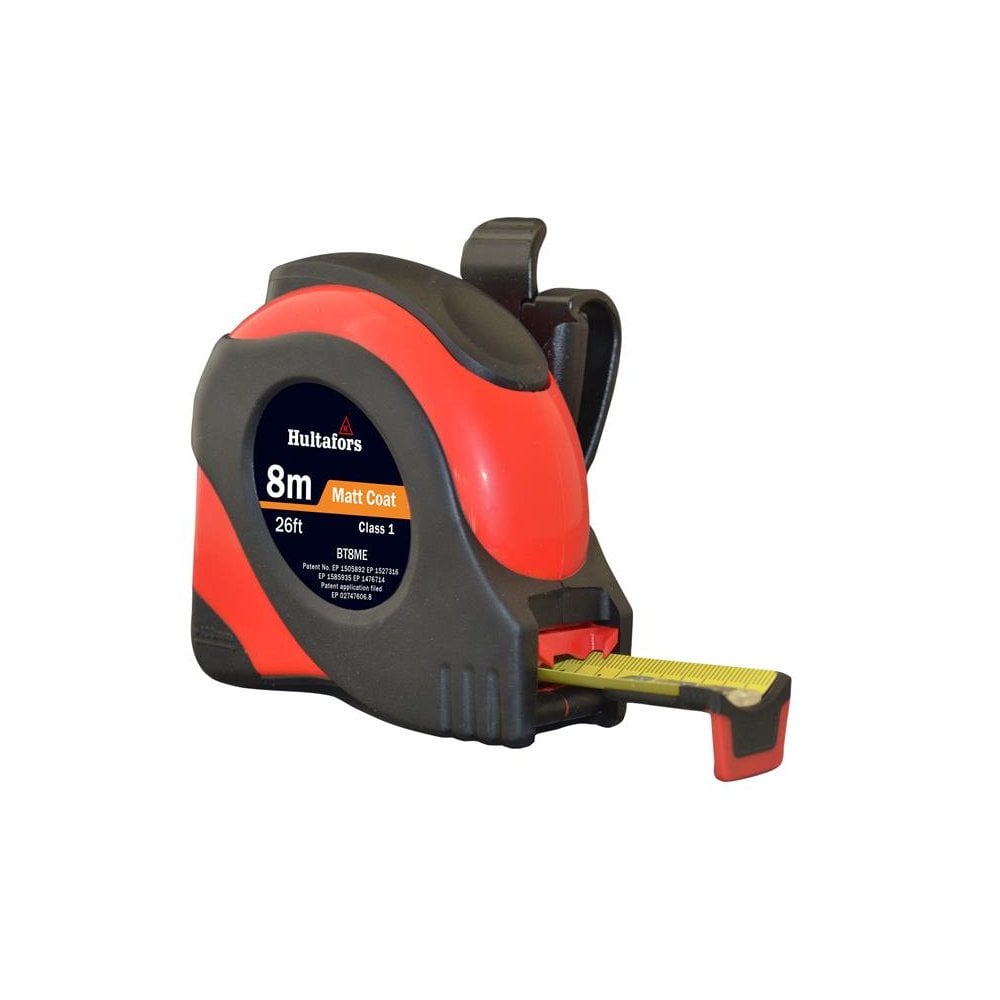 Hultafors BT8ME Big T Pocket Tape 8m/26ft (Width 25mm)
