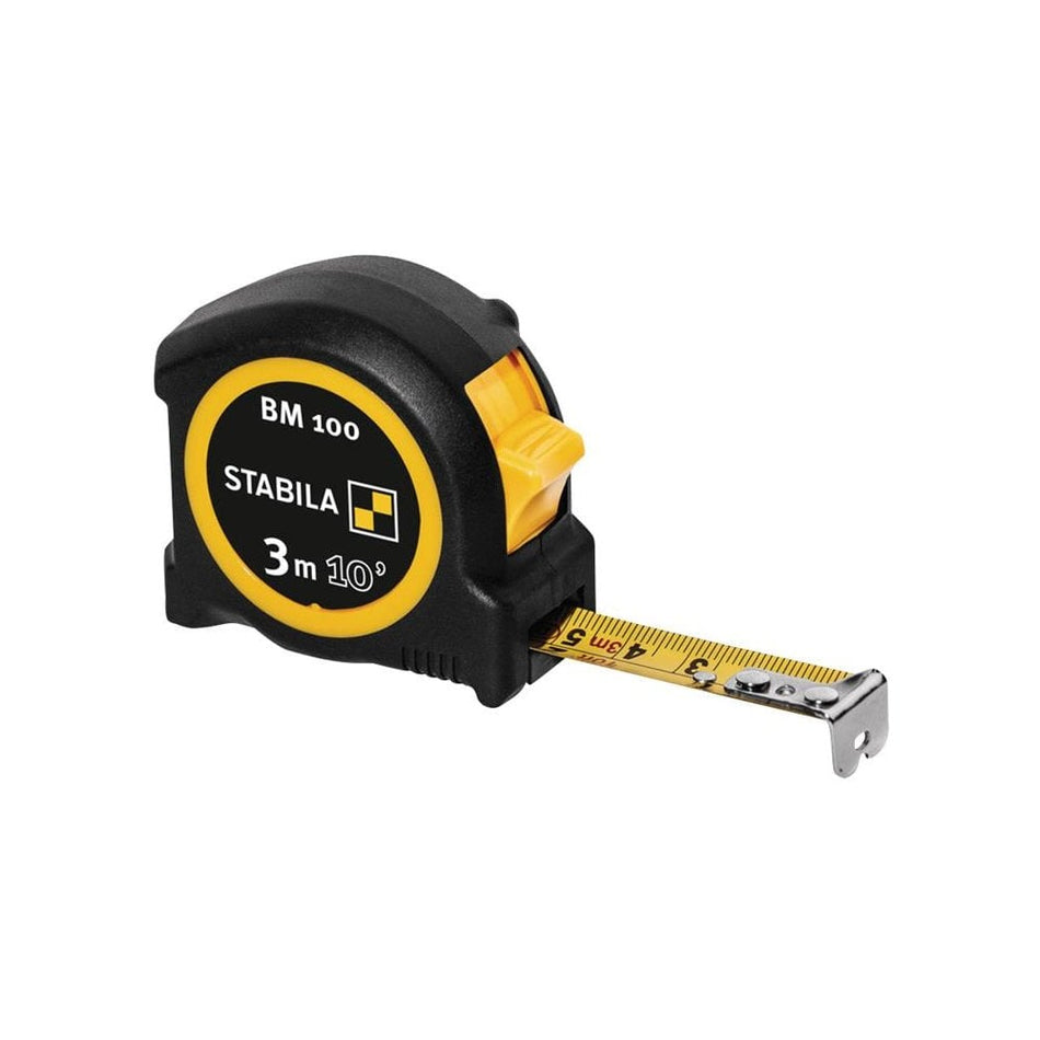 Stabila BM 100 Compact Pocket Tape 3m/10ft (Width 19mm)