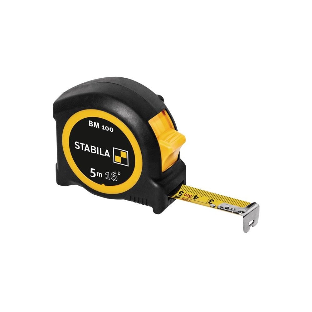 Stabila BM 100 Compact Pocket Tape 5m/16ft (Width 19mm)