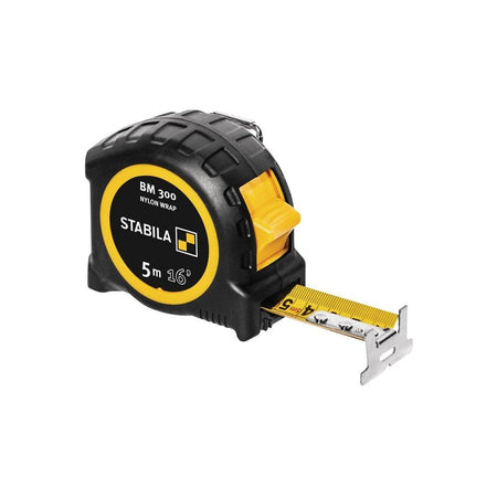 Stabila BM 300 Robust Pocket Tape 5m/16ft (Width 27mm)