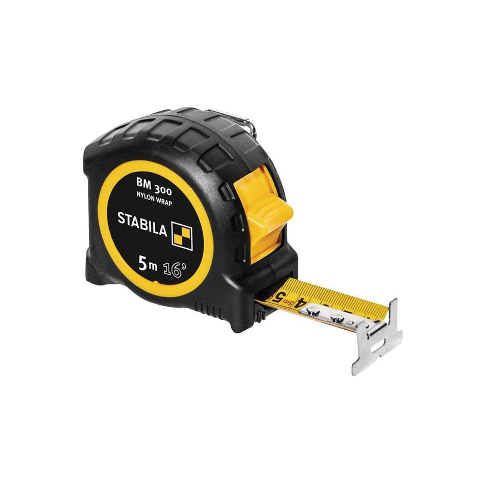 Stabila BM 300 Robust Pocket Tape 5m/16ft (Width 27mm)