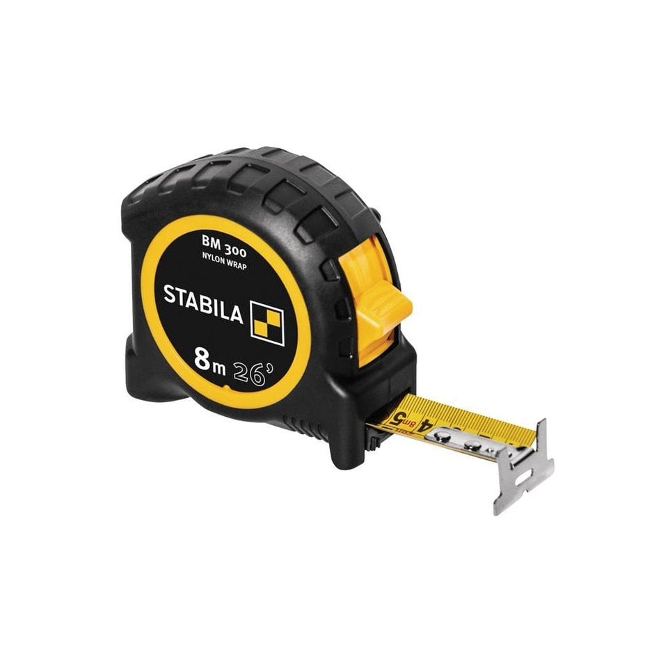 Stabila BM 300 Robust Pocket Tape 8m/26ft (Width 27mm)